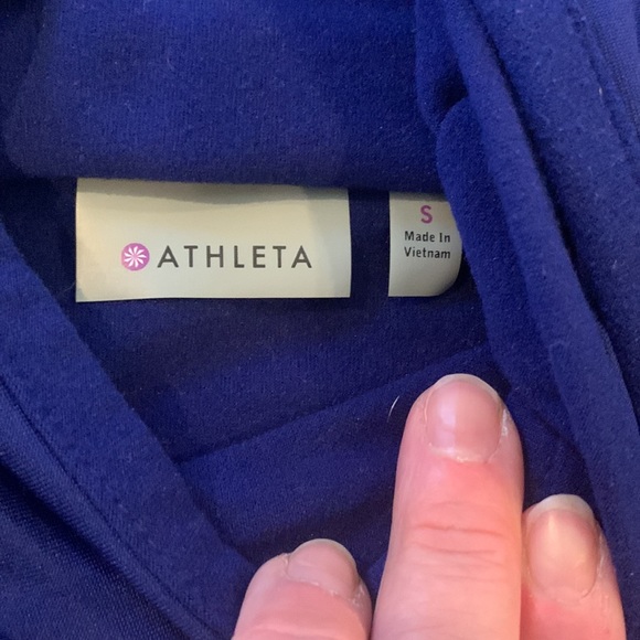 Athleta plush tech  running hoodie pullover - Picture 2 of 7